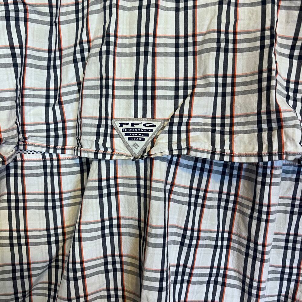Super Bonehead/Columbia- PFG Plaid Shirt with Auburn Tiger logo - Picture 8 of 14